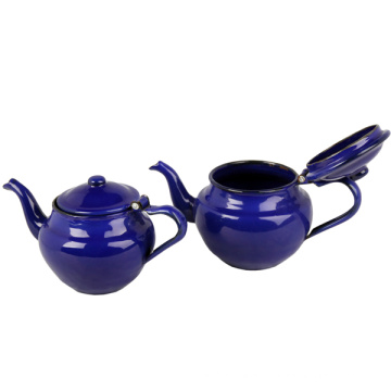 Round Shape Enamel Kettle/ Teapot